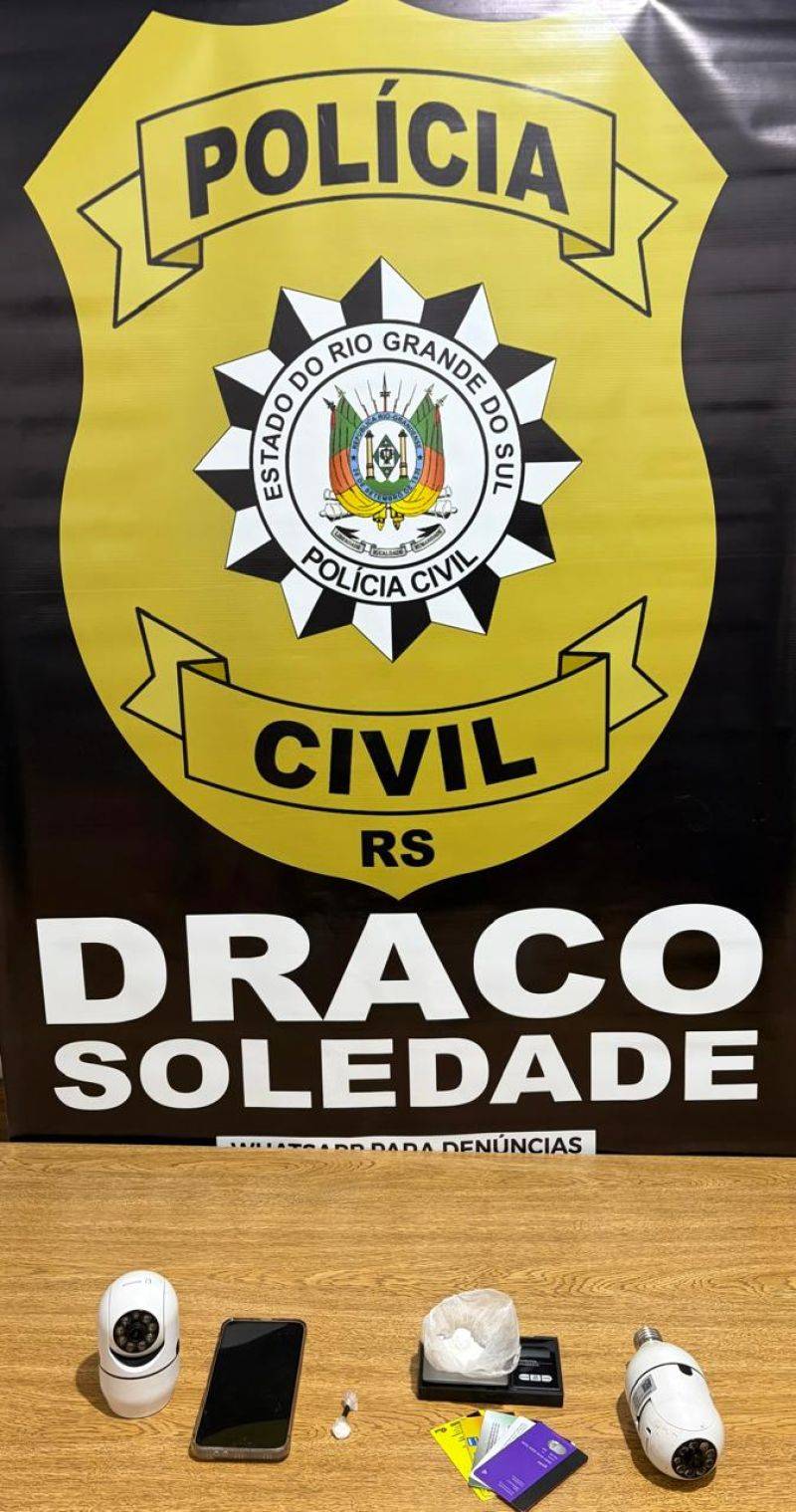 PC MANDADO DE BUSCA E APREENSÃO - PC/DPI/24ª DPRI SOLEDADE/DRACO SOLEDADE
