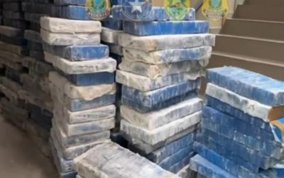 AÇÃO CONJUNTA APREENDE CAMINHÃO CARREGADO COM MACONHA 