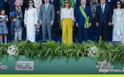  BRASIL SOBERANO É O TEMA DO DESFILE DE SETE DE SETEMBRO E CONTA COM A PARTICIPAÇÃO DO PRESIDENTRE LULA