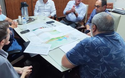EXECUTIVO PARTICIPA DE REUNIÃO NO DAER PARA TRATAR DE PROJETO DE TREVO DE ACESSO À VIBRA