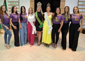 CANDIDATAS À CORTE DA EXPOSOL 2027 PARTICIPAM DE PALESTRA SOBRE ETIQUETA, POSTURA E PASSARELA