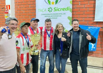 BEUREN UNIÃO OPERÁRIA A É CAMPEÃ DA COPA INTEGRAÇÃO DE BOCHA CIDADE/INTERIOR