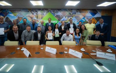 AVASB- VEREADORES SE REUNIRAM COM MINISTRO DO TURISMO