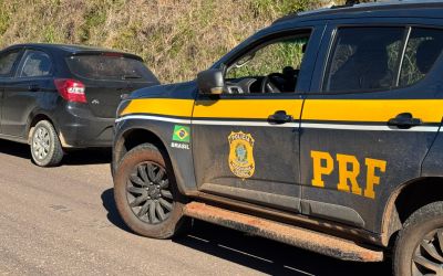 PRF PRENDE HOMEM COM AUTOMÓVEL FURTADO E CLONADO EM LAJEADO