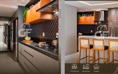 GF IMÓVEIS - APARTAMENTO À VENDA | SOFISTICAÇÃO, CONFORTO E EXCELENTE PADRÃO DE ACABAMENTO
