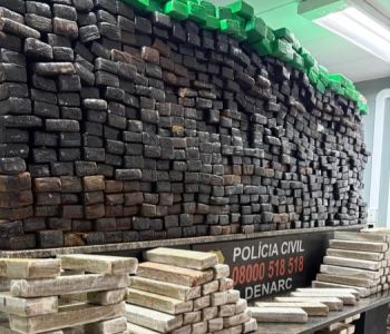 POLÍCIA CIVIL APREENDE QUASE 600 KG DE MACONHA