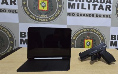 BRIGADA MILITAR FRUSTRA ROUBO EM JOALHERIA E PRENDE ACUSADO EM SARANDI