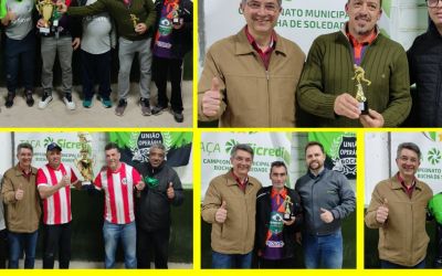 SOLEDADE CONHECE OS CAMPEÕES DO CAMPEONATO MUNICIPAL DE BOCHA DO INTERIOR E DA CIDADE