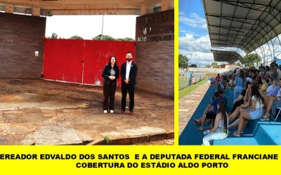 ARQUIBANCADAS COBERTAS SÃO ENTREGUES NO ESTÁDIO ALDO GONÇALVES PORTO E BENEFICIAM DESPORTISTAS EM SOLEDADE