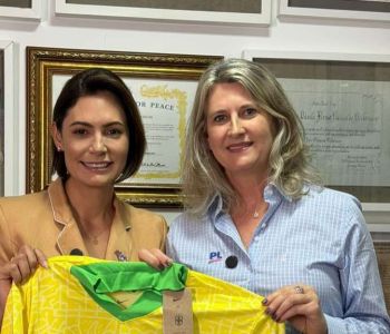 MICHELLE BOLSONARO CONVOCA OS GAÚCHOS PARA O ENCONTRO DO PL MULHER EM SOLEDADE/RS