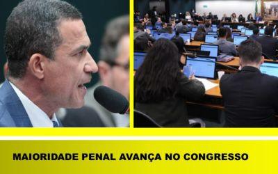 MAIORIDADE PENAL AVANÇA NA CÂMARA E PODE CAIR PARA 16 ANOS NO BRASIL