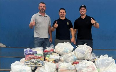 CAMPANHA “ESPORTE QUE ALIMENTA” ARRECADA MAIS DE UMA TONELADA DE ALIMENTOS