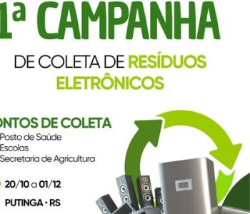 PREFEITURA DE PUTINGA REALIZA CAMPANHA DO DESCARTE CORRETO DE RESÍDUOS ELETRÔNICOS E REFORÇA O COMPROMISSO COM O MEIO AMBIENTE 