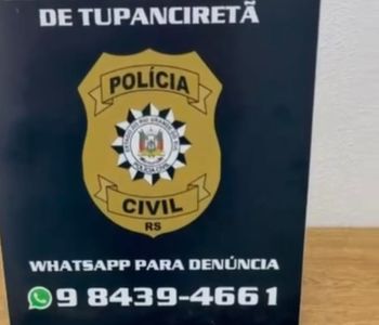 POLÍCIA CIVIL PRENDE HOMEM POR SEQUESTRO E CÁRCERE PRIVADO EM TUPANCIRETÃ