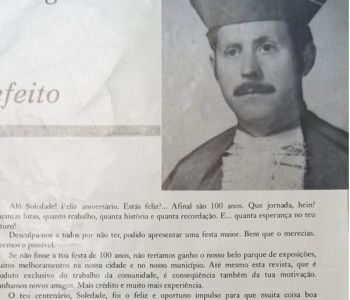 MENSAGEM DE RUI ORTIZ NAS COMEMORAÇÕES DO CENTÁRIO DE SOLEDADE REGISTRA O OTIMISMO E GRATIDÃO A CAPITAL DAS PEDRAS PRECIOSAS