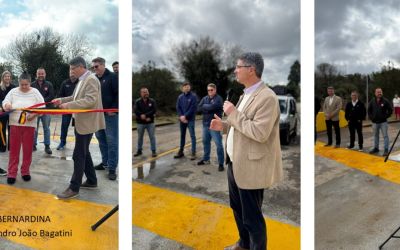 PREFEITURA DE SOLEDADE REINAUGURA PONTE SANDRO BAGATINI APÓS DUPLICAÇÃO DA GALERIA