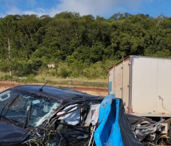 MAIS UMA MORTE NA BR-386: MULHER DE 59 ANOS PERDE A VIDA EM GRAVE ACIDENTE EM SOLEDADE