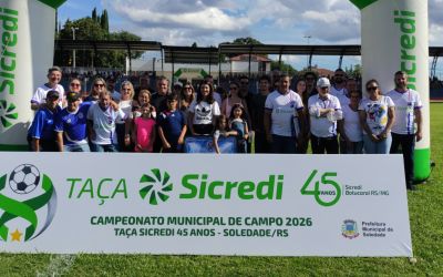 CAMPEONATO MUNICIPAL DE FUTEBOL DE CAMPO 2026 TEM INÍCIO NO ESTÁDIO ALDO GONÇALVES PORTO
